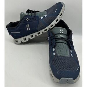 On Cloud 5 Swiss‎ Engineering Running Comfort Sneakers Blue Men's Size 10.5